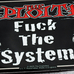 Подарункова табличка THE EXPLOITED - FUCK THE SYSTEM (npol-012)
