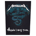 Нашивка наспинна катана METALLICA - WHEREVER I MAY ROAM (olbp-171)