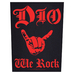 Нашивка наспинна катана DIO - WE ROCK (olbp-191) Нашивка наспинна катана DIO - WE ROCK (olbp-191)