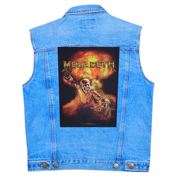 Нашивка наспинна катана MEGADETH - NUCLEAR (olbp-184)