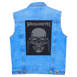 Нашивка наспинна катана MEGADETH - VIC RATTLEHEAD (olbp-182)