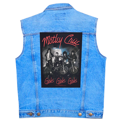 Нашивка наспинная катаная MOTLEY CRUE - GIRLS, GIRLS, GIRLS (olbp-195) Нашивка наспинная катаная MOTLEY CRUE - GIRLS, GIRLS, GIRLS (olbp-195)