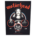 Нашивка наспинная катаная MOTORHEAD - BAND CIRCLE (olbp-187)