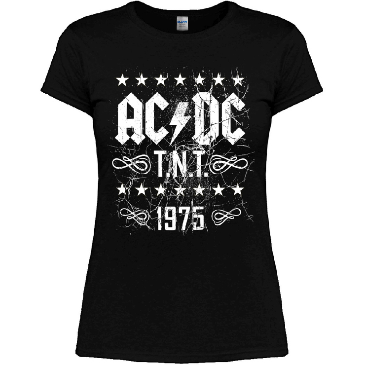 Футболка жіноча AC/DC "T.N.T." Футболка жіноча AC/DC "T.N.T."