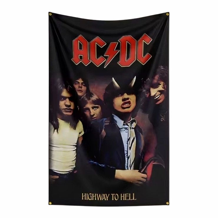 Прапор AC/DC "Highway To Hell" sfc-093