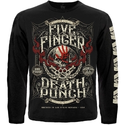 Футболка з довгим рукавом Five Finger Death Punch (100% Pure Brewed in Las Vegas)