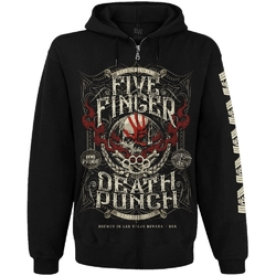Худі Five Finger Death Punch (100% Pure Brewed in Las Vegas) на блискавці