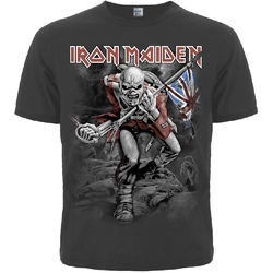 Футболка Iron Maiden "The Trooper" (колір графітовий)