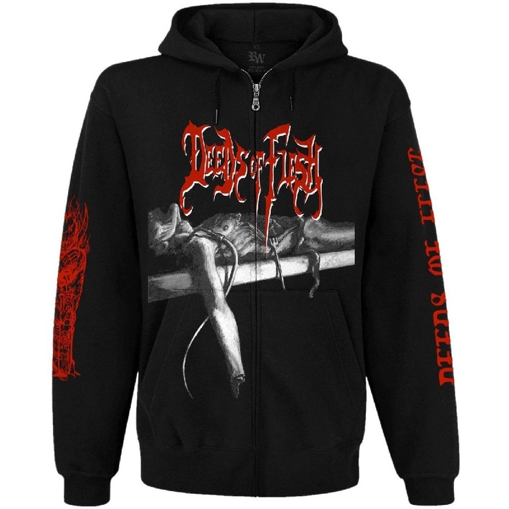 Худі Deeds of Flesh "Trading Pieces" на блискавці Худі Deeds of Flesh "Trading Pieces" на блискавці