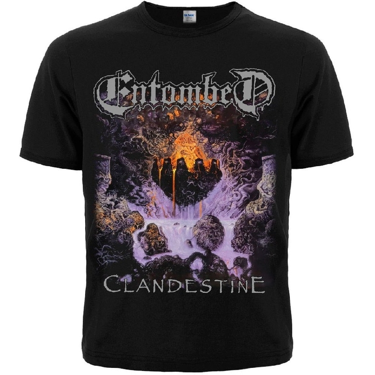Футболка Entombed "Clandestine"
