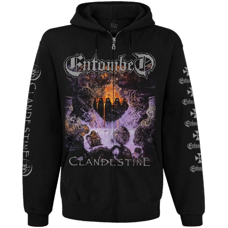 Худі Entombed "Clandestine" на блискавці Худі Entombed "Clandestine" на блискавці