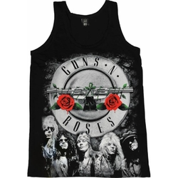 Майка Guns’n’Roses (лого+фото группы)