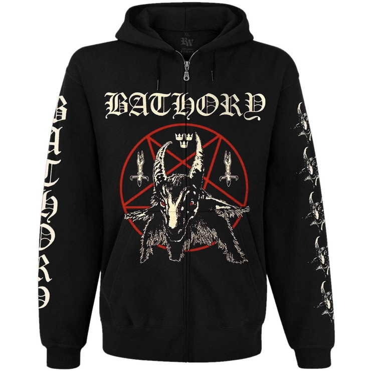 Худи Bathory "Bathory" на молнии Худи Bathory "Bathory" на молнии