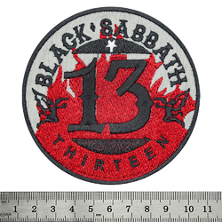 Нашивка Black Sabbath "13" Нашивка Black Sabbath "13"
