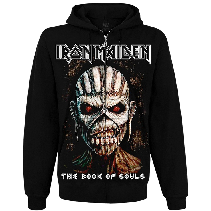 Худі Iron Maiden "The Book Of Souls" на блискавці Худі Iron Maiden "The Book Of Souls" на блискавці