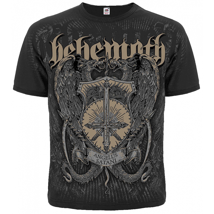 Футболка Behemoth "Angelus Satani" (graphite t-shirt) Футболка Behemoth "Angelus Satani" (graphite t-shirt)