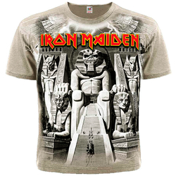 Футболка Iron Maiden "Powerslave" (khaki t-shirt)