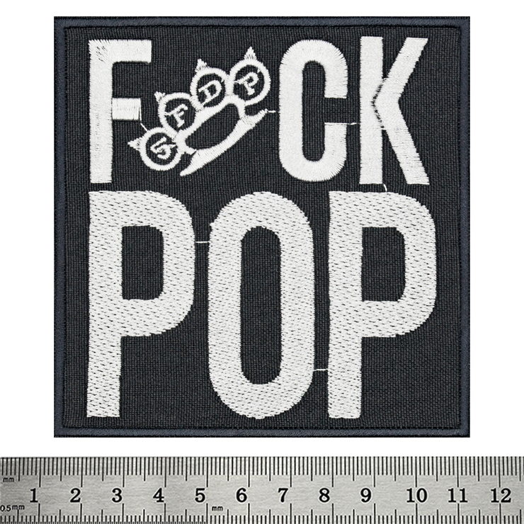 Нашивка Five Finger Death Punch (fuck pop) Нашивка Five Finger Death Punch (fuck pop)