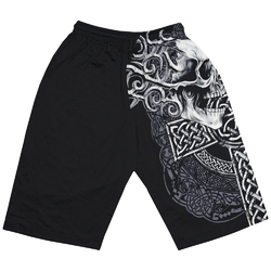 Шорти Кельтский хрест (2 черепа)