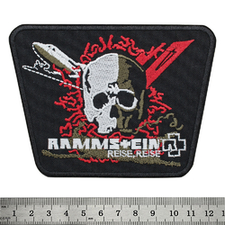 Нашивка Rammstein "Weiter, weiter ins Verderben" Нашивка Rammstein "Weiter, weiter ins Verderben"