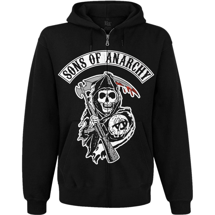 Худі Sons Of Anarchy на блискавці