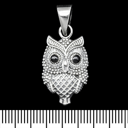 Кулон Сова (серебро, 925 проба) (sp-071) Кулон Сова (серебро, 925 проба) (sp-071)