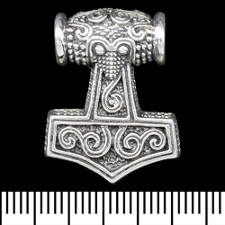 Кулон Молот Тора (узор) (серебро, 925 проба) (sp-040) Кулон Молот Тора (узор) (серебро, 925 проба) (sp-040)