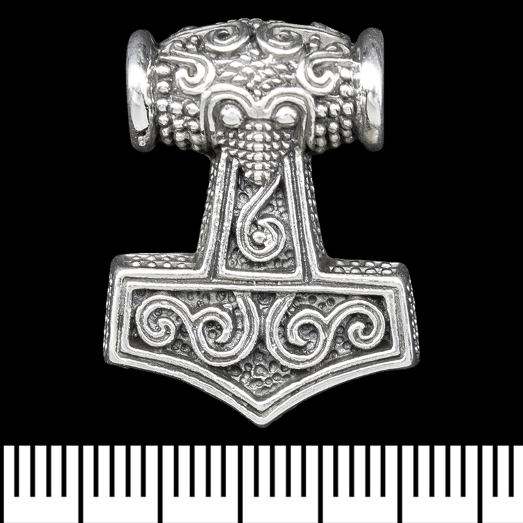 Кулон Молот Тора (узор) (серебро, 925 проба) (sp-040) Кулон Молот Тора (узор) (серебро, 925 проба) (sp-040)