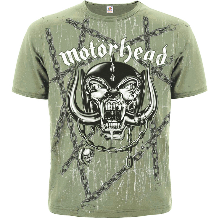 Футболка Motorhead (Warpig) (olive t-shirt)