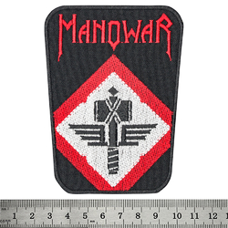 Нашивка Manowar (лого)