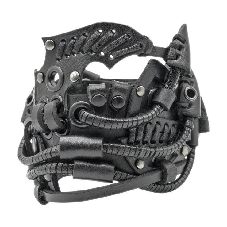 Браслет Стімпанк чорний (bsp-1) Браслет Стімпанк чорний (bsp-1)