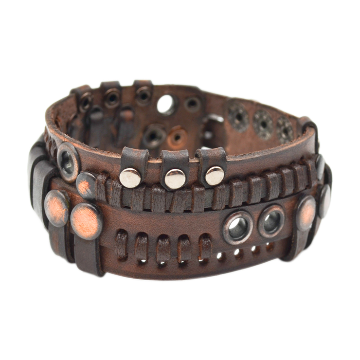 Браслет Стімпанк коричневий (bsp-21) Браслет Стімпанк коричневий (bsp-21)