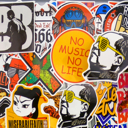 Набір стікерів Music mix (stk-036) (50 шт.)