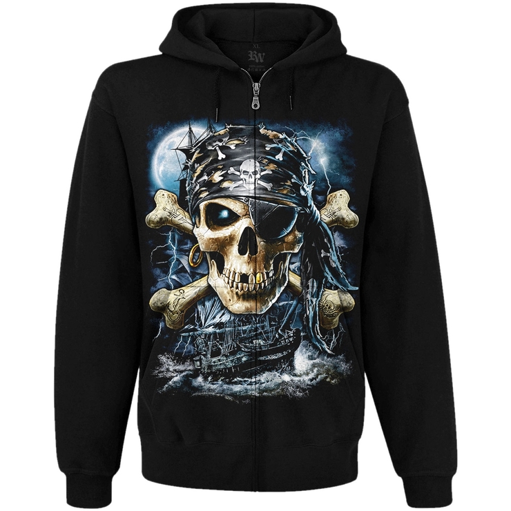 Худі Jolly Roger (Корабель привид) на блискавці Худі Jolly Roger (Корабель привид) на блискавці