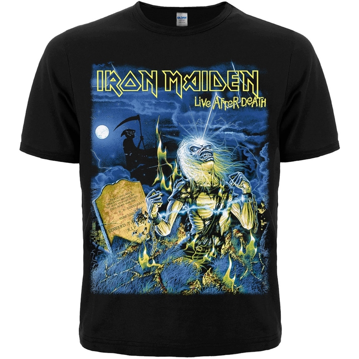 Футболка Iron Maiden Live After Death