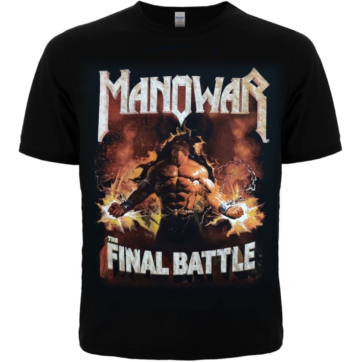 Футболка Manowar "Final Battle" (world tour) Футболка Manowar "Final Battle" (world tour)