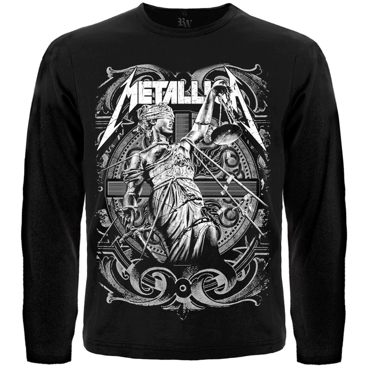 Футболка с длинным рукавом Metallica "And Justice For All" Футболка с длинным рукавом Metallica "And Justice For All"