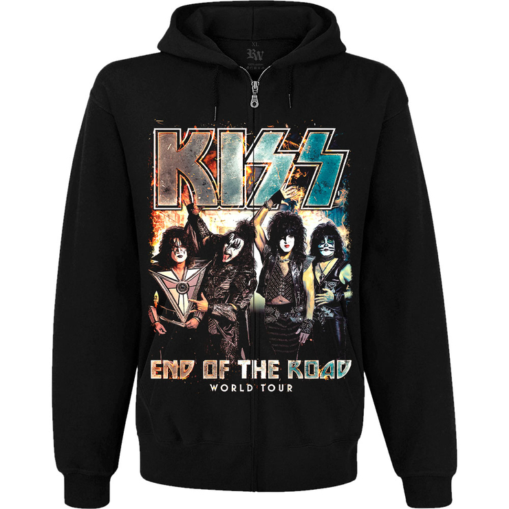 Худі Kiss "End of the Road" (world tour) на блискавці Худі Kiss "End of the Road" (world tour) на блискавці