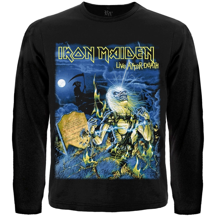 Футболка з довгим рукавом Iron Maiden "Live After Death"