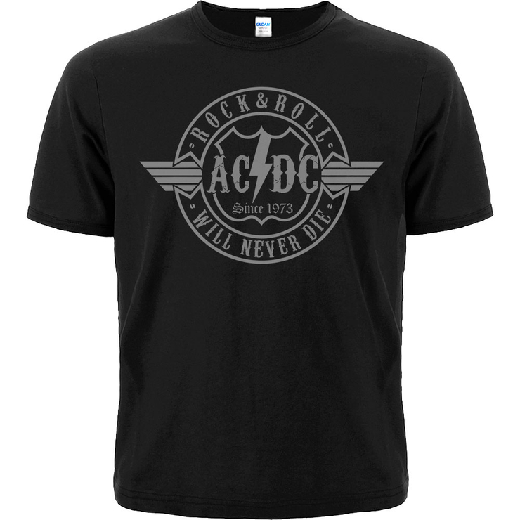 Футболка AC/DC "Rock & Roll Will Never Die" Футболка AC/DC "Rock & Roll Will Never Die"