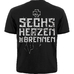 Футболка Rammstein "Sechs Herzen Die Brennen" Футболка Rammstein "Sechs Herzen Die Brennen"