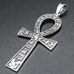 Кулон Анкх с египетскими иероглифами (серебро, 925 проба) (sp-007) Кулон Анкх с египетскими иероглифами (серебро, 925 проба) (sp-007)