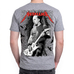 Меланж футболка Metallica (guitar with ravens)