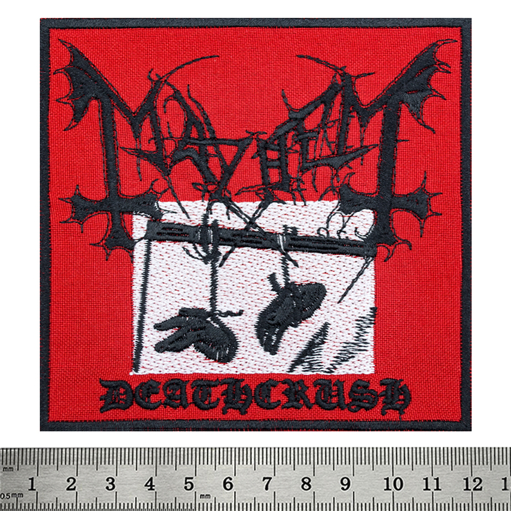Нашивка Mayhem "Deathcrush" Нашивка Mayhem "Deathcrush"