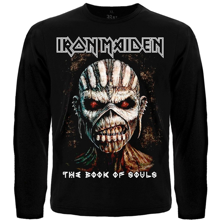 Футболка с длинным рукавом Iron Maiden "The Book Of Souls" Футболка с длинным рукавом Iron Maiden "The Book Of Souls"