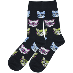 Носки Котики в очках (р.40-46)