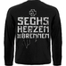 Футболка с длинным рукавом Rammstein "Sechs Herzen Die Brennen" Футболка с длинным рукавом Rammstein "Sechs Herzen Die Brennen"