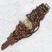 Браслет Стімпанк коричневий (bsp-34)
