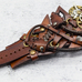 Браслет Стімпанк коричневий (bsp-34)