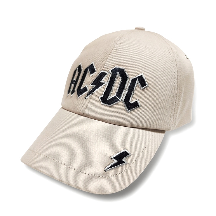 Бейсболка AC/DC (цвет бежевый) Бейсболка AC/DC (цвет бежевый)